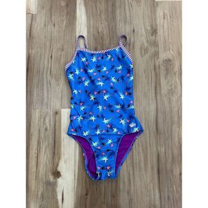 NWT Dolfin Uglies Girls' Stargazer Print One Piece Swimsuit Size 16